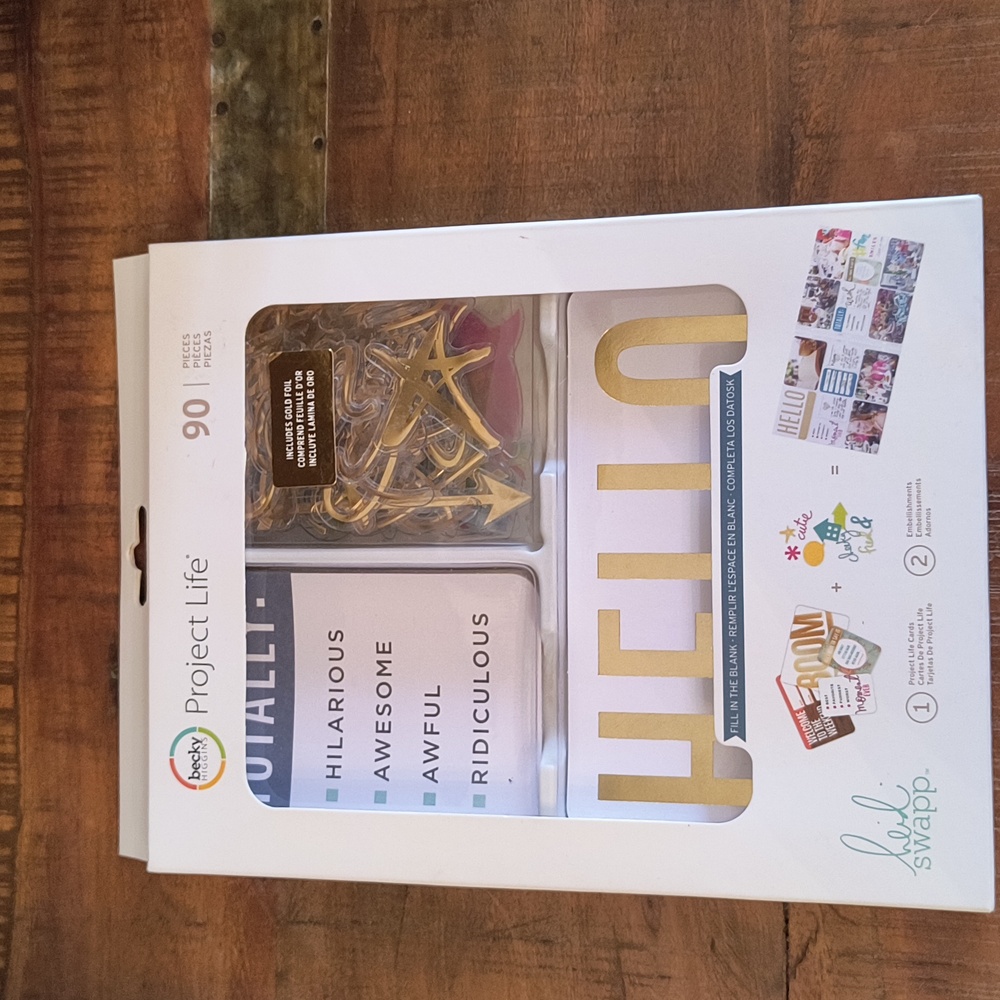 Project Life Scrapbooking Cards Heidi Swapp